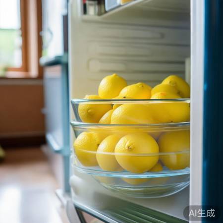 柠檬除味消毒冰箱