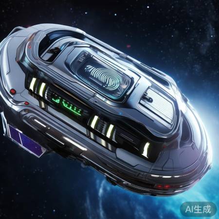 飞船指纹锁，太阳能充电，续航1