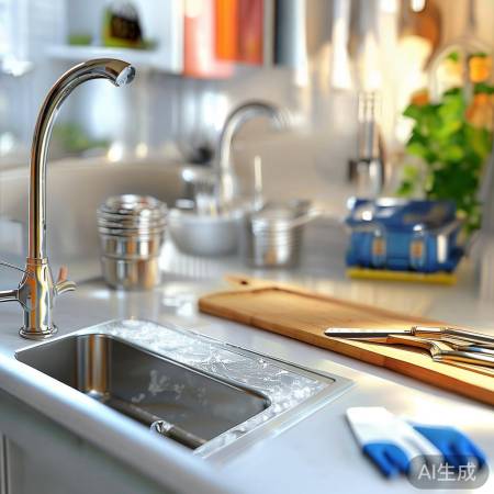 厨房餐具洁净如新