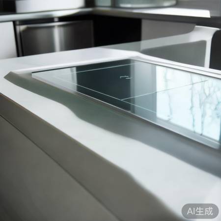 时尚玻璃面板，集成灶洁净如新