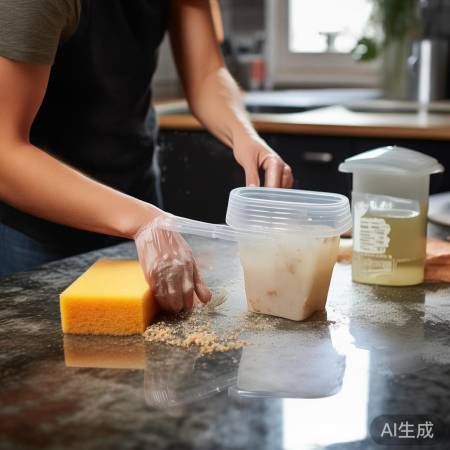 白醋擦塑料，光泽如新