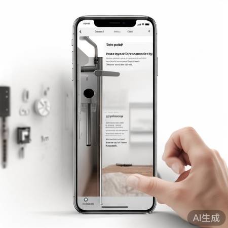 指纹锁绑定手机APP，远程操控