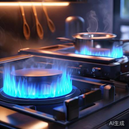 猛火双灶，高效节能炒炖神器