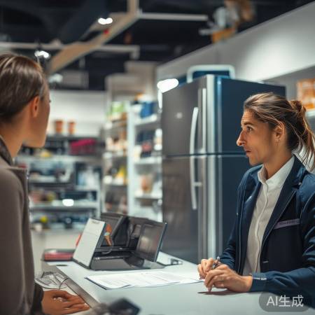 买冰箱，物流问题先沟通