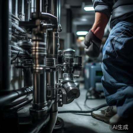 抽真空除水分，保障管道畅通