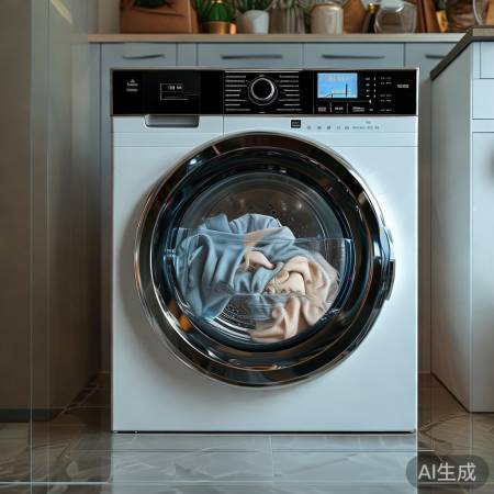 洗衣机节能，智能调温，省电又洁
