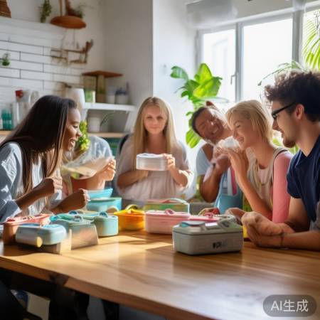 “巧选消毒柜饭盒，卫生饮食无忧