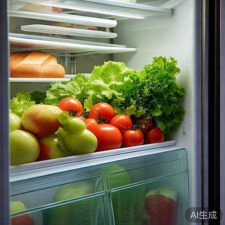 食材摆放：先进先出，新鲜不浪费