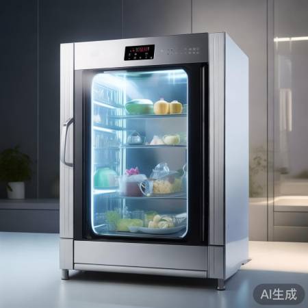 节能LED消毒柜，省电环保亮。