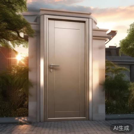 别墅安全升级,防盗门守护家园!