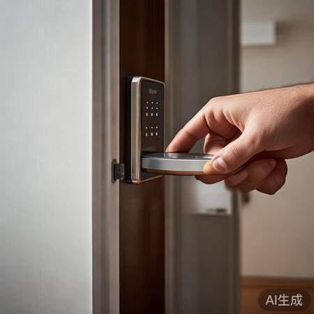 指纹锁电池检查,电量低换新备用