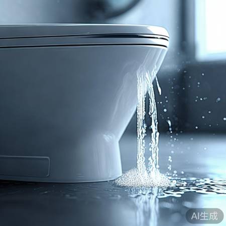 智能马桶，水流科技，清洁高效。