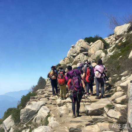 泰山驴友登顶记