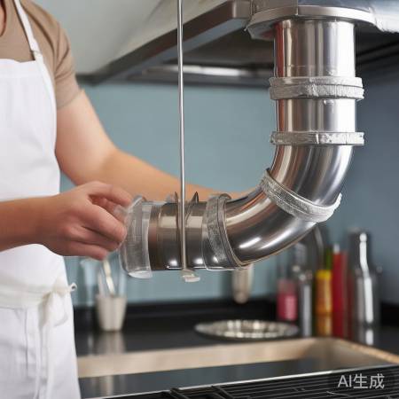涂抹防水剂防油烟机漏水