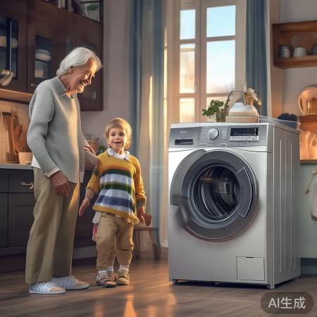 洗衣机容量洗净比，低噪音更舒适