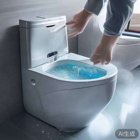 智能马桶一键清洁