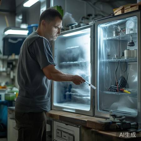 加氟利昂要适中，防冰箱损坏