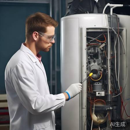 维修热水器，拆卸加热棒