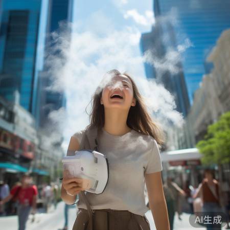 夏日出行小空调喷雾，清凉一夏！
