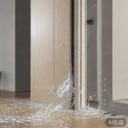 “防盗门潮湿：间隙大与材质吸水