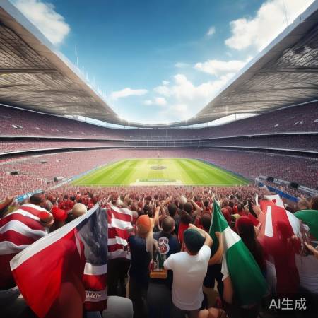三地联合举办世界杯，足球氛围浓