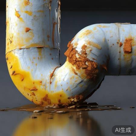 水管锈蚀，水质变黄