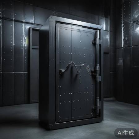 厚钢板，多层隔板，家庭保险柜安