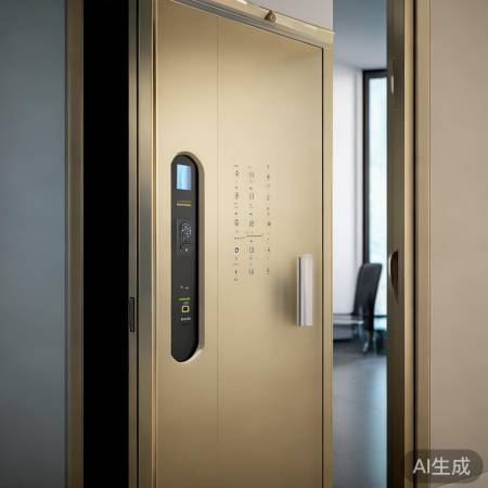 智能防盗门，多重安全防护。