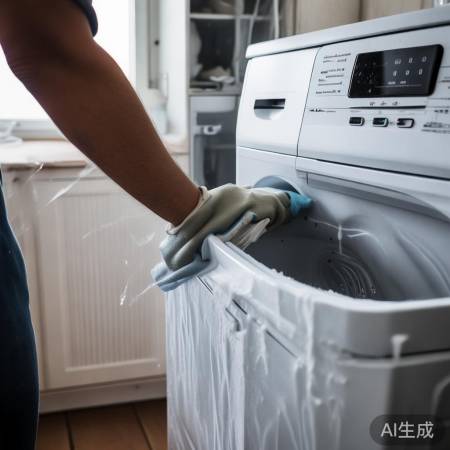 清洁洗衣机外壳，确保洗衣效果。