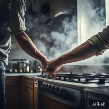 紧急喷火，快关阀通风修