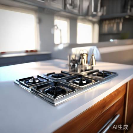 燃气灶：优雅厨具艺术品