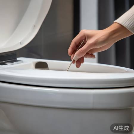 拧螺丝，卸智能马桶盖