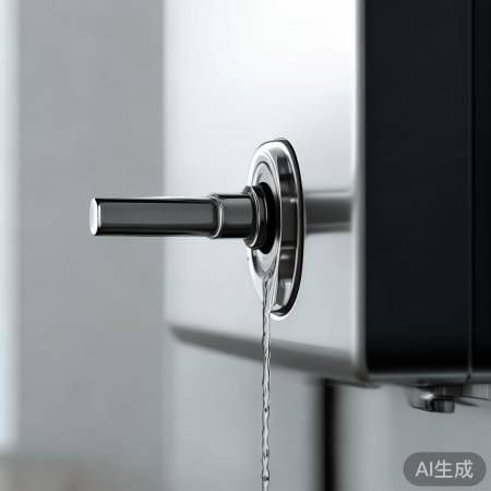 “打开壁挂炉补水开关”