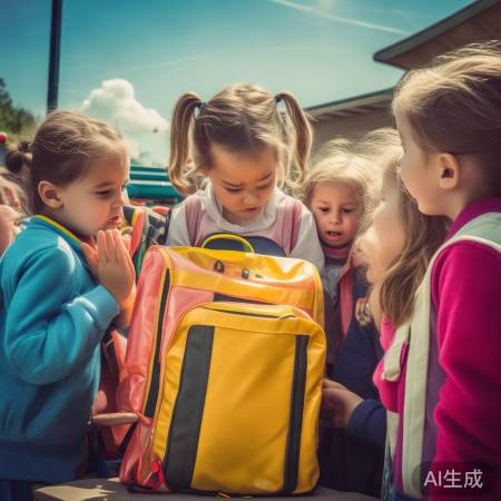小学生偷书包，妈妈要教训