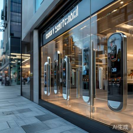 郑州YY智能锁品牌展示