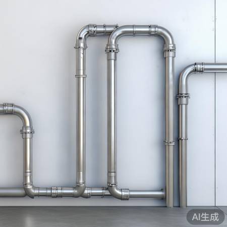 合理布局，PVC/不锈钢排水管