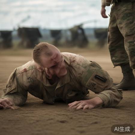 新兵遭毒打，教官弃伤员不顾