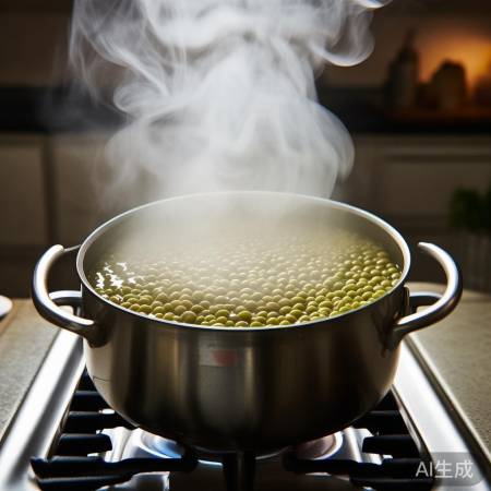 绿豆加水煮汤
