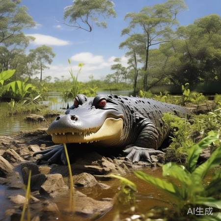 鳄鱼：生态平衡守护者