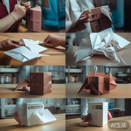 冰箱折法教程，简单易学！