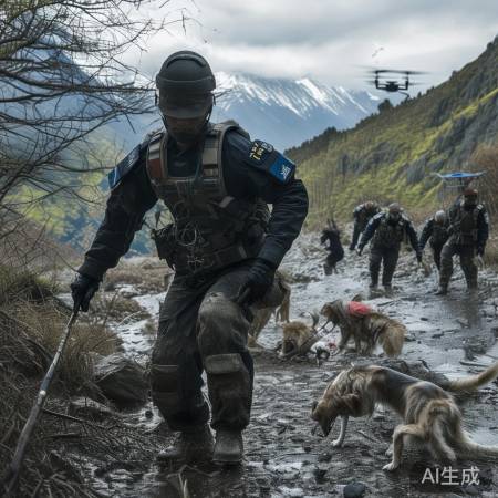 警方全力搜救，发现失踪女子遗体