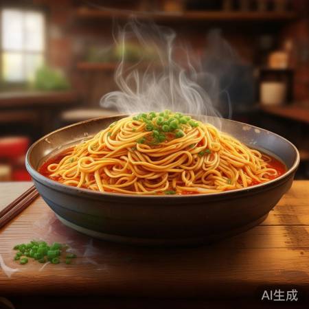 “炒粉条，撒葱花，砂锅粉香”