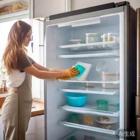冰箱清洁，卫生整洁