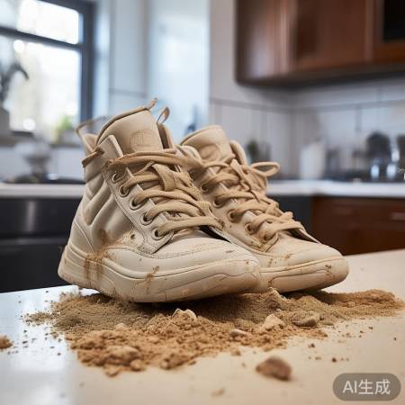清理鞋子里的杂物