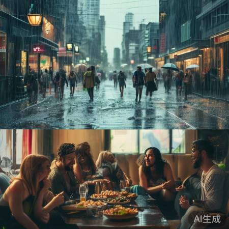 暴雨袭击，城市变“天漏”