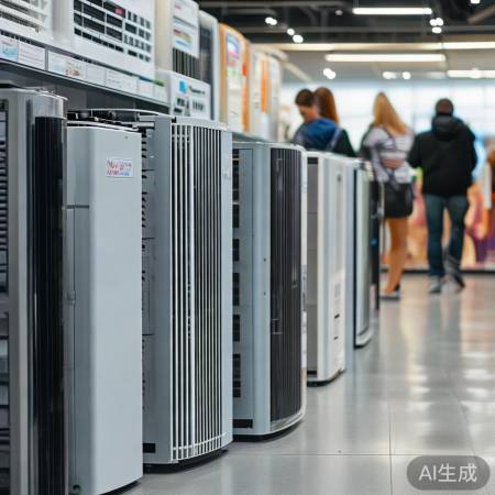立式空调价格多样,性价比高。