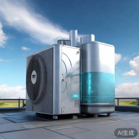 空气能热水器，空气加热水