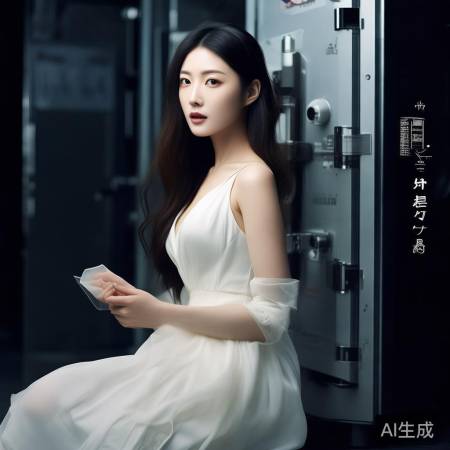 杨幂优雅性感亮相保险柜海报