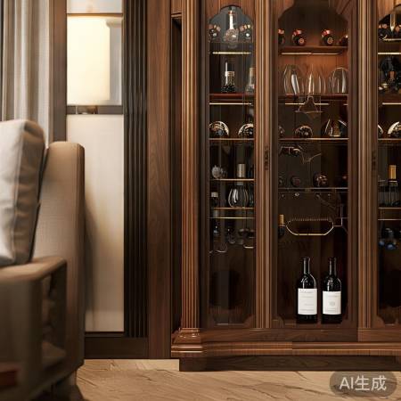 佛山红酒架酒柜,优雅生活小物。