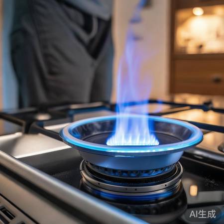 灶心更换完毕，点燃成功！